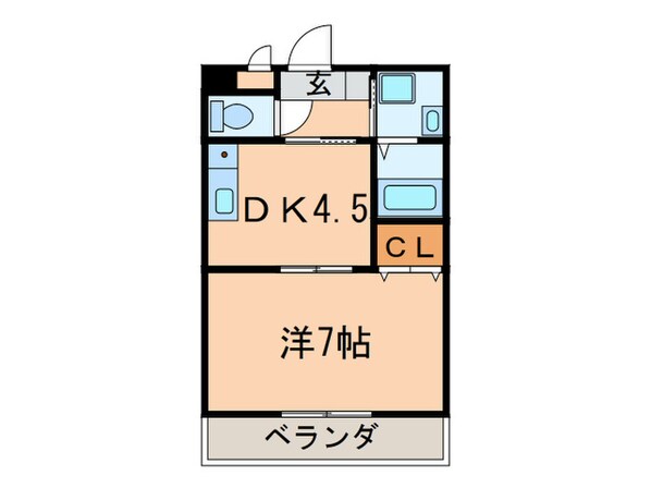 シャルマン藤ヶ丘の物件間取画像